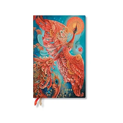 Afbeelding van Agenda 2024 Paperblanks Firebird Maxi sc 7dg hor