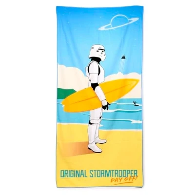 Afbeelding van Puckator Stormtrooper Strandlaken van microvezel, 180 x 80 cm, surf, Day Off