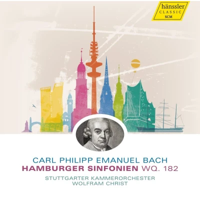 Afbeelding van Stuttgarter Kammerorchester C.P.E. Bach: Hamburger Symphonien Wq. 182 (CD)