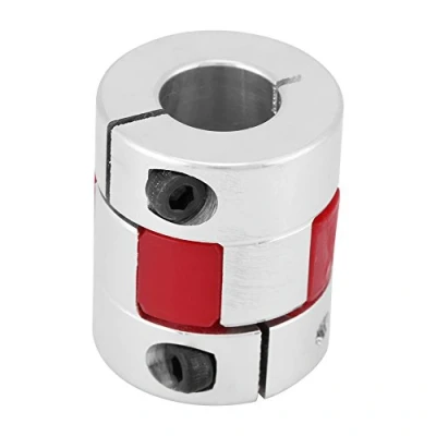 Afbeelding van Walfront 8 mm tot 12 schacht pruim vormige elastische koppeling koppeling, aluminiumlegering as sluit voor stappenmotor (12 mm)