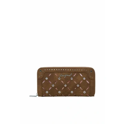 Afbeelding van Desigual Portemonnee, Dames, Maat: One Size, Brown