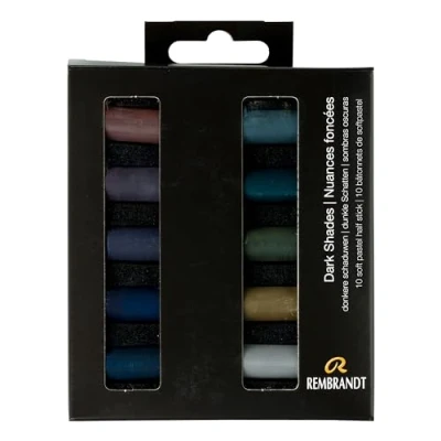 Afbeelding van Rembrandt softpastel half 10 Donkere schaduwen