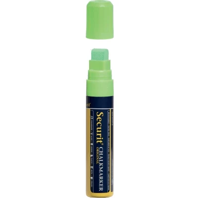 Afbeelding van 6x Securit krijtmarker large, groen