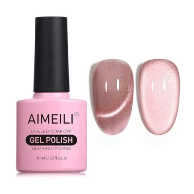 Afbeelding van AIMEILI Hema Free Cat Eye Gel Nagellak UV LED Gellack Soak Off Vegan Cruelty Polish 10ml (735)