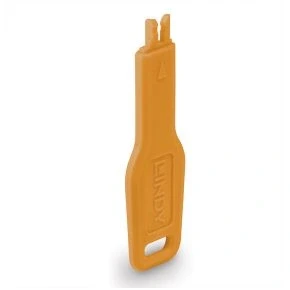 Afbeelding van Lindy 47896 poortblokker Poortblokkeersleutel RJ 45 Oranje Acrylonitrielbutadieenstyreen (ABS)
