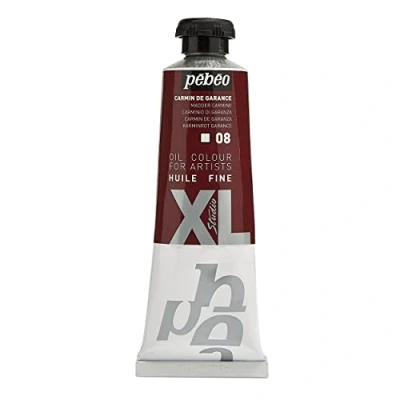 Afbeelding van Pébéo fijne olie XL 37 ml rood schilderij olieverfschilderij Carmine Madder