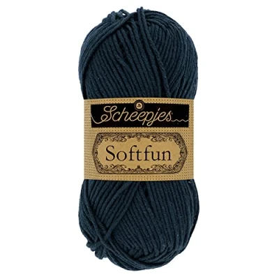 Afbeelding van Scheepjes Softfun 2401 Prussian Garen 10x50g