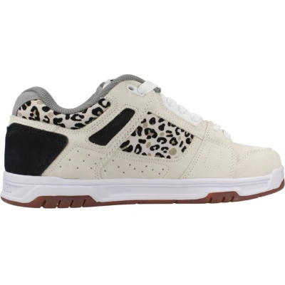 Afbeelding van DC Shoes STAG Sneakers laag, Maat: 45, Lep leopard print Veloursleer