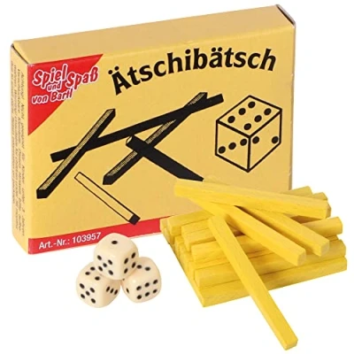 Afbeelding van Bartl 103957 mini spel Etschibätsch perfect voor op reis, past in elke broekzak