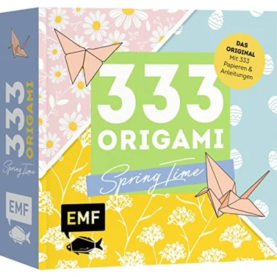 Afbeelding van 333 Origami Spring Time: Das Original mit Anleitungen und feinen Papieren Hochwertiges Papier wunderschönen Motiven für Frühling Ostern