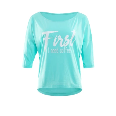 Afbeelding van Winshape 3/4 Ultra Light MCS001 Longsleeve, Dames, Maat: XXL, Mint/glitter/white