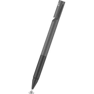 Afbeelding van Adonit Mini 4 Stylus voor Apple iPhone/iPad/Android/Windows apparaten donkergrijs [aluminium behuizing I drukgevoelige punt draagclip] ADM4DG