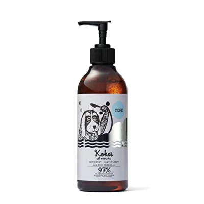 Afbeelding van Natuurlijke hydraterende douchegel kokosnoot &amp; zeezout 400ml