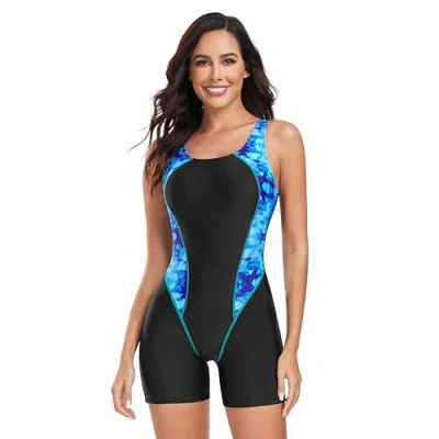 Afbeelding van BEACHKINI zwempak Dames badpak uit één stuk Open rug Concurrerende badmode,06 Blok,40