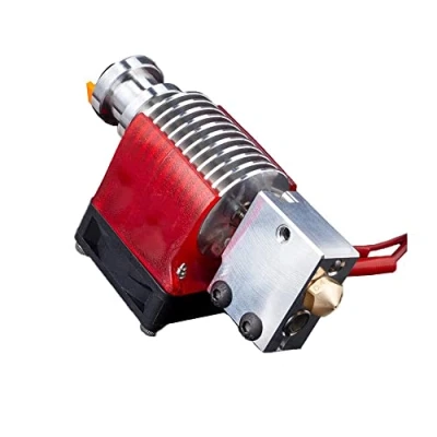 Afbeelding van Super Print V6 Volcano Hotend 24V Kit, Remote Bowen J head Hotend,Titanium Alloy HeatBreak, Cooling Fan Bracket, For 3D Printers Hotend. (24V Brass Nozzle Kit)