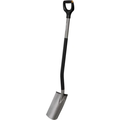Afbeelding van Fiskars Ergonomic ronde tuinspade Grijs 1066710