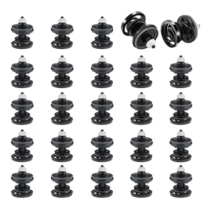 Afbeelding van 25 Stuks Deurbekleding Bevestigingsclips, Bevestigingsclips voor auto, Auto Clips, Golf, VW, Audi, Autodeurbekleding