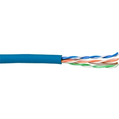 Afbeelding van ACT CAT5E U/UTP soepel patch blauw 100 m