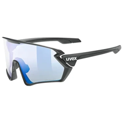Afbeelding van uvex sportstyle 231 V sportbril voor dames en heren meekleurend drukvrij draagcomfort &amp; perfecte pasvorm black matt/blue one size