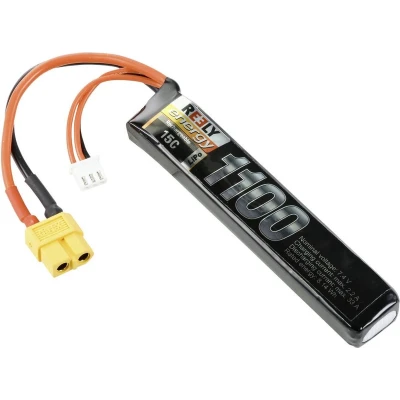 Afbeelding van Reely LiPo accupack 7.4 V 1100 mAh Aantal cellen: 2 15 C Softcase XT60