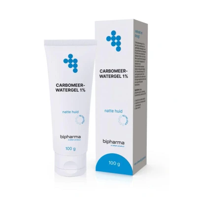 Afbeelding van 2x Bipharma Carbomeerwatergel 1% 100 gr