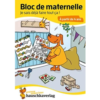 Afbeelding van Bloc de maternelle Je sais déjà faire tout ça ! À partir 4 ans, A5