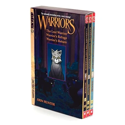 Afbeelding van Warriors Manga 3 Book Box Set: Graystripe&#039;s Adventure: The Lost Warrior / Warrior&#039;s Refuge Return