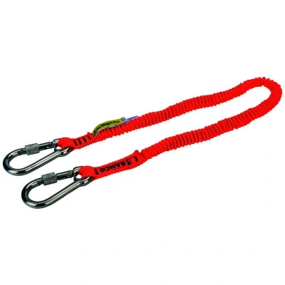 Afbeelding van Bahco Veiligheidskoord met vaste karabijnhaak 3 kg 1 4 m volgens DROPS best practices 3875 LY70