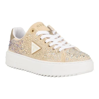 Afbeelding van GUESS Denesa Sneaker voor dames, Goud 710, 37 EU
