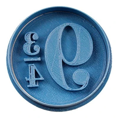 Afbeelding van Cuticuter 9 Y 3/4 uitstekers, blauw