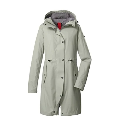 Afbeelding van G.I.G.A. DX Women&#039;s Regenparka/regenjack met binnenvoering en capuchon GS 101 WMN PRK, aquaverde, 48, 38999 000
