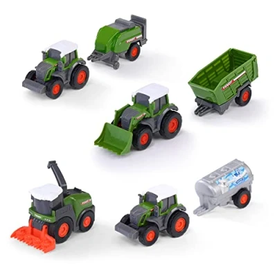 Afbeelding van Dickie Toys Fendt Microvoertuigen 3 Stuks Assorti