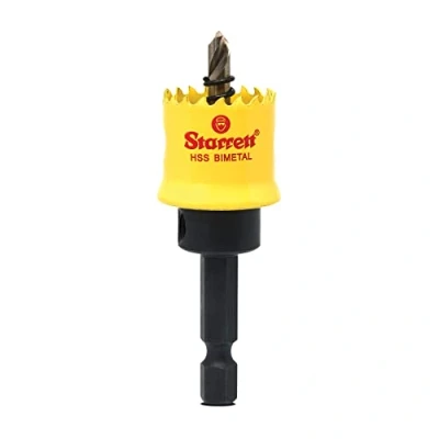 Afbeelding van Starrett HSS Bi Metal Gatenzaag CSC20 Cordless Smooth Cutting Voor Houten Plastics Staal Diverse Materialen 20mm