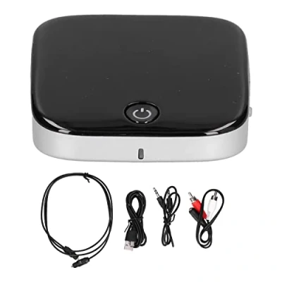 Afbeelding van BTI 029 Bluetooth audioadapter, 2 in 1 Draadloze 5.0 ontvanger en zender, audio adapter met Lage Latentie TOSLINK 3,5 Mm (AUX RCA) voor Tv
