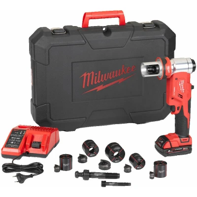 Afbeelding van Milwaukee M18 HKP 201CA FORCE LOGIC hydraulische ponsmachine set (1x 2,0Ah accu) in koffer