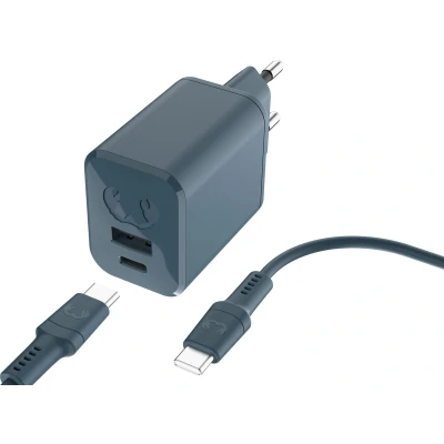 Afbeelding van Fresh &#039;n Rebel Mini Charger Usb c 45w + kabel Donkerblauw