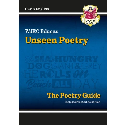 Afbeelding van GCSE English WJEC Eduqas Unseen Poetry Guide includes Online Edition