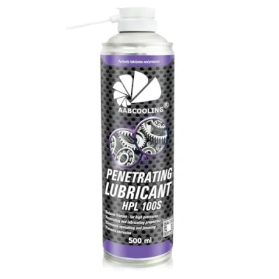 Afbeelding van AABCOOLING HPL 100S Penetrating Lubricant Oil Spray 500 ml Anti squeak, Multi purpose product, Chains, Metal components, Ideal for car/motorcycle maintenance, Grease K4 NL