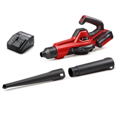 Afbeelding van Einhell Accu Universele Blazer GE UB 36/250 Li E Kit Power X Change 18 V/Li ion Blaassnelheid: 250 km/h 3 delige buis Elektr. snelheidsregeling met LED indicatie Incl. 4.0 Ah en lader