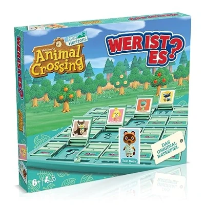 Afbeelding van Winning Moves 4035576048473 Wer ist es? Animal Crossing,multi kleuren