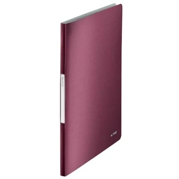 Afbeelding van Leitz Showalbum Style, A4, Uit Pp, 40 Tassen, Granaatrood