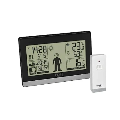 Afbeelding van TFA Dostmann Weather Boy Black