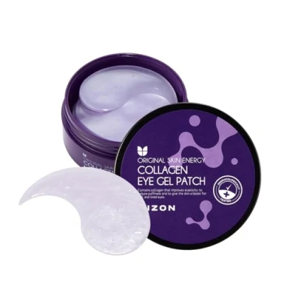 Afbeelding van [MIZON] COLLAGEN EYE GEL PATCHES (x60) Korean Skincare Zeecollageen Ooglapje voor gezwollen ogen Kringen onder de Wallen Rimpelverzorging Hydraterend Huidelasticiteit