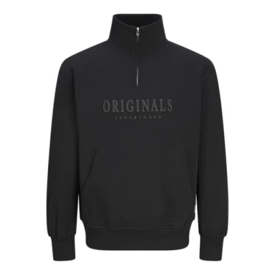 Afbeelding van Jack &amp; Jones Gedruckt Sweater, Heren, Maat: XL, Black