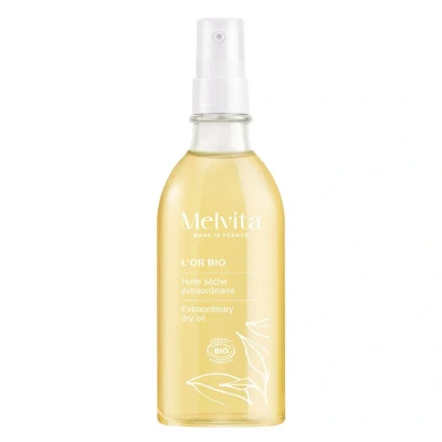 Afbeelding van Melvita Olie L&#039;Or Bio Huile Extraordinaire Corps, Visage, Cheveux 100ml