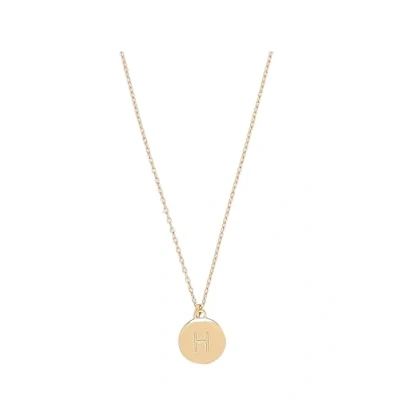 Afbeelding van Kate Spade New York H Mini Pendant, Gold