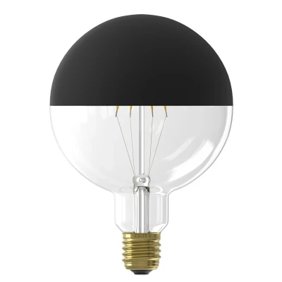 Afbeelding van LED Filament Spiegelkopf G125 Schwarz 4W E27