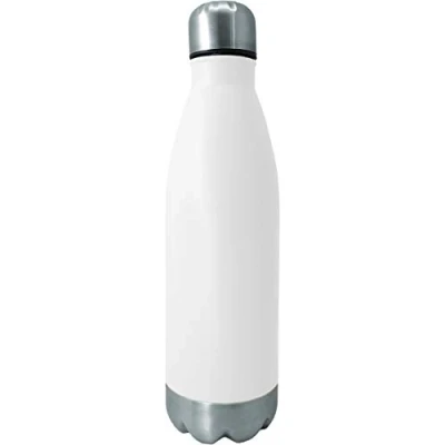 Afbeelding van NERTHUS Roestvrijstalen fles, 750 ml, wit, 29 x 7,5 cm