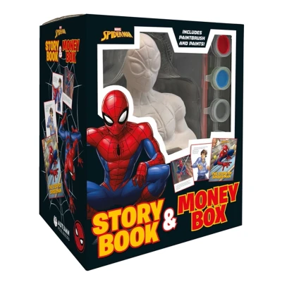 Afbeelding van Marvel Spider Man: Story Book &amp; Money Box