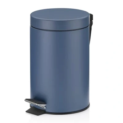 Afbeelding van Prullenbak Kela Monaco Pedaal 3L Blue Mauve